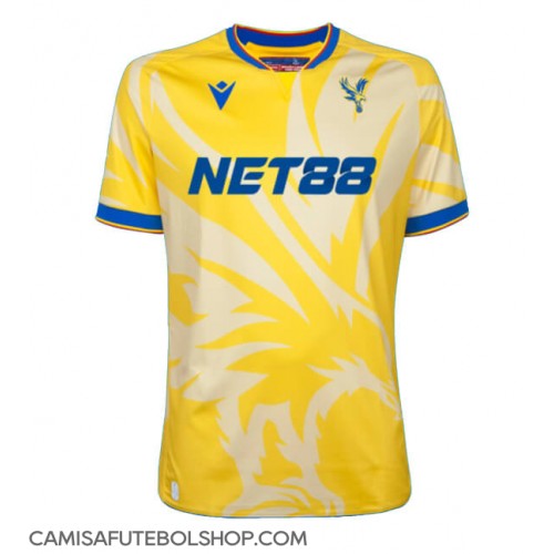 Camisa de time de futebol Crystal Palace Replicas 2º Equipamento 2024-25 Manga Curta